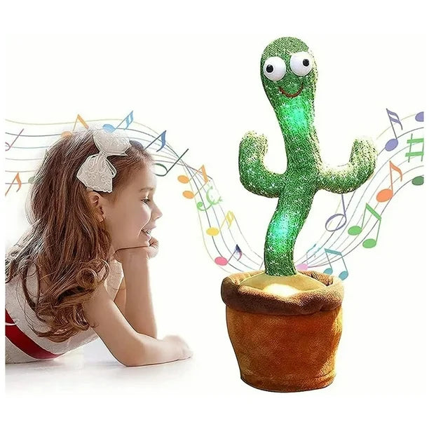 CACTUS JUGUETE HABLA, CANTA Y REPITE