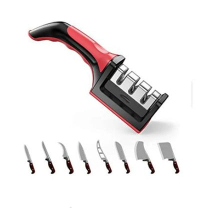 AFILADOR DE CUCHILLO ROJO