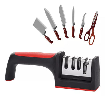 AFILADOR DE CUCHILLO ROJO
