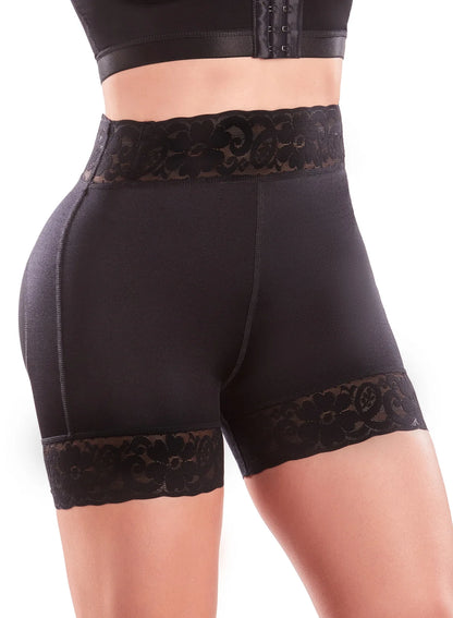 FAJA COLOMBIANA TIPO SHORT NEGRO XXL